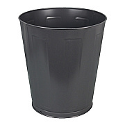 Wastebasket 28 Qt Metal Round, Case Of 6 (1302-3)