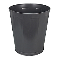 Wastebasket 28 Qt Metal Round, Case Of 6 (1302-3)
