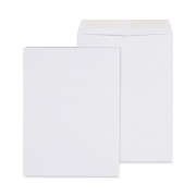 Universal Peel Seal Strip Catalog Envelope, #10 1/2, Square Flap, Self-Adhesive Closure, 9 x 12, White, 100/Box (40100)
