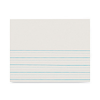 Pacon Multi-Program Picture Story Paper, 30 lb Bond Weight, 5/8" Long Rule, One-Sided, 8.5 x 11, 500/Pack (PAC2691)