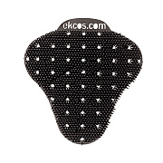 Diversey ekcoscreen Urinal Screens, Mint Scent, Black, 12/Carton (DVOEKS7BK12)