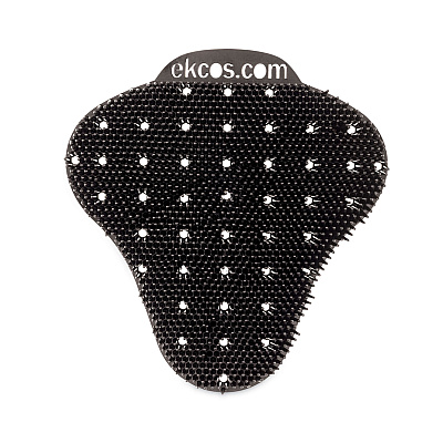Diversey ekcoscreen Urinal Screens, Mint Scent, Black, 12/Carton (DVOEKS7BK12)