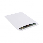 Universal Catalog Envelope, 24 lb Bond Weight Paper, #13 1/2, Square Flap, Gummed Closure, 10 x 13, White, 250/Box (45104)