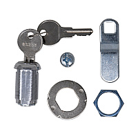 Rubbermaid Commercial Replacement Lock And Keys For Housekeeping Carts, Silver (FG6191L10000)