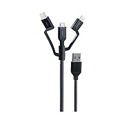 Case Logic Universal USB Cable, 3.5 ft, Black (BTHCLOPCA101BK)