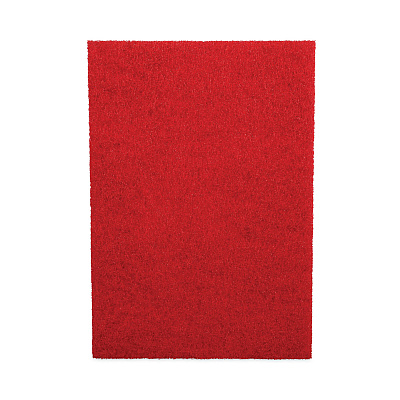 Boardwalk Buffing Floor Pads, 20 x 14, Red, 10/Carton (BWK402014RED)