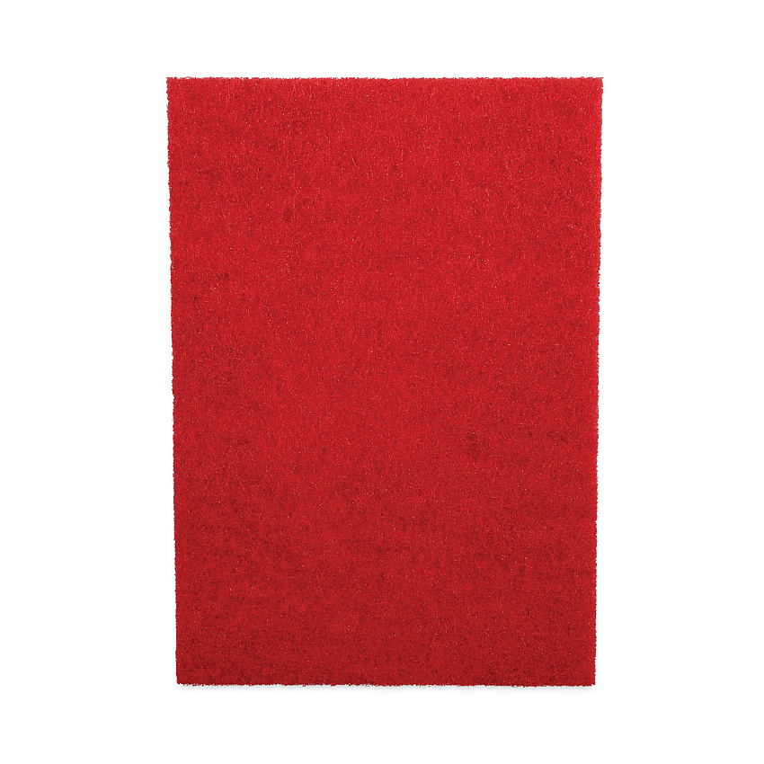 Boardwalk Buffing Floor Pads, 20 x 14, Red, 10/Carton (BWK402014RED)