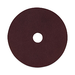 Boardwalk Deep Scrub Pads, 20" Diameter, Maroon, 10/Carton (BWKSPP20)