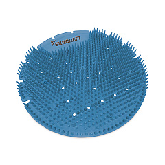 AbilityOne 6840016998445, SKILCRAFT Extended Power Urinal Screen Deodorizer, Mountain Air, Blue, 6/Carton
