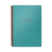 Rocketbook Fusion Smart Notebook, Seven Assorted Page Formats, Teal Cover, (21) 8.8 x 6 Sheets (EVRFERCCCEFR)