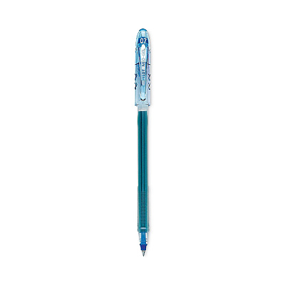 Pilot Neo-Gel Gel Pen, Stick, Fine 0.7 mm, Blue Ink, Translucent Blue Barrel, 48/Pack (PIL84072)