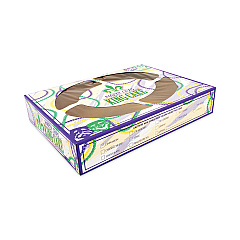 SCT Mardi Gras King Cake Window Boxes, 19 x 14 x 3.5, Green/Purple/White, Paper, 50/Carton (SCH2488)