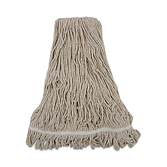 Boardwalk Mop Head, Pro Loop Web/Tailband, Premium Standard Head, Cotton, 32-Oz., White (BWK432C)