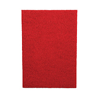 Boardwalk Buffing Floor Pads, 28 x 14, Red, 10/Carton (BWK402814RED)