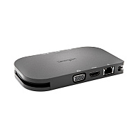 Kensington SD1610P USB-C Mini Mobile 4K Dock, Black (K38365WW)