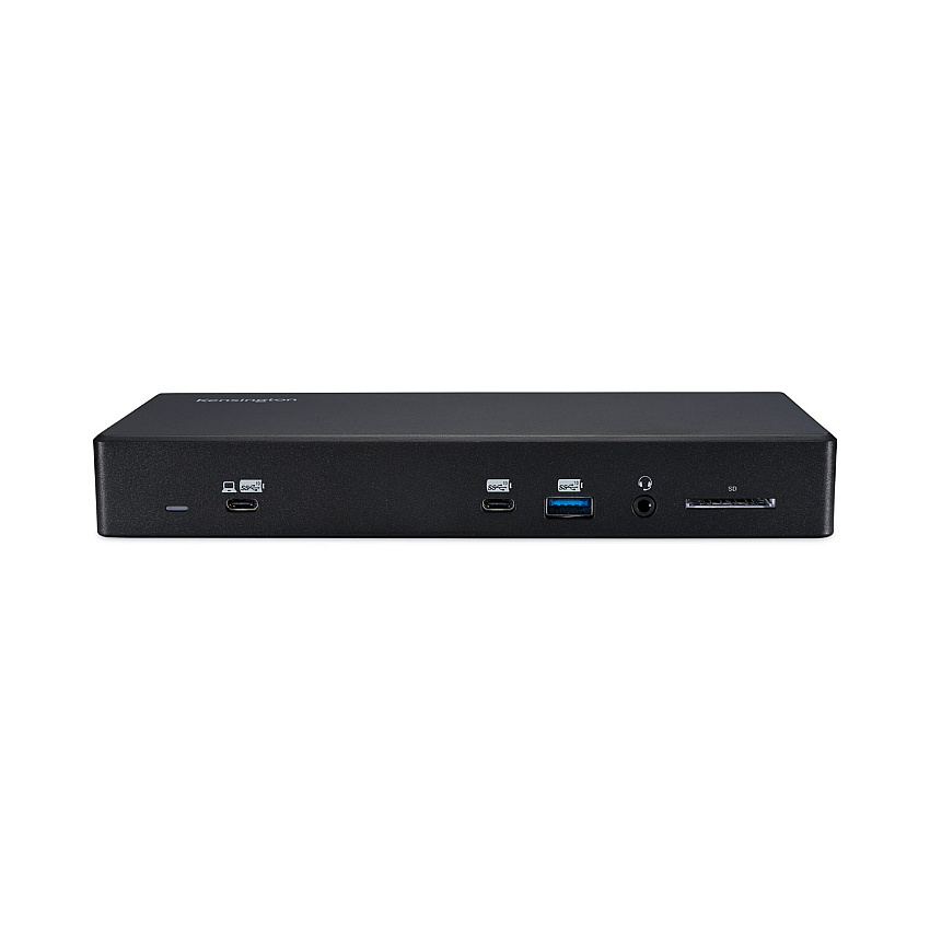 Kensington SD4850P USB-C 10 Gbps Dual Video Driverless Docking Station, Black (K34115NA)
