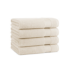 Host & Home Bath Towel 27x54 Ivory, Pack Of 4 (P-HH-BT-2754-IV)