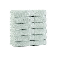 Aston & Arden Egyptian Cotton Hand Towel 16x30 Sage Green, Pack Of 6 (P-EGYP-1630-SGE)