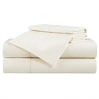 Aston & Arden Linacel Sheet Set Cali-king Tan, 4 Piece Set (P-SS-LNCALKG-TN)