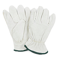Proworks Standard Grain Cowhide Driver Gloves, 12 Pairs (GWCGLDR1-M)