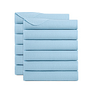 Cozy Soft Polar Fleece Throw 50x60 Light Blue (12pk), Case Of 12 (FLC-PLR-5060-LB)