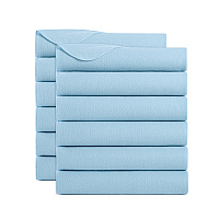Cozy Soft Polar Fleece Throw 50x60 Light Blue (12pk), Case Of 12 (FLC-PLR-5060-LB)