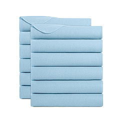 Cozy Soft Polar Fleece Throw 50x60 Light Blue (12pk), Case Of 12 (FLC-PLR-5060-LB)