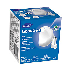 Diversey Good Sense Automatic Spray System, Fresh Scent, Yellow, 0.67 oz Cartridge, 12/Carton (DVO101109644)