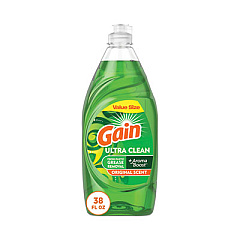 Dishwashing Liquid, Gain Original, 38 Oz Bottle, 8/carton (PGC74346)