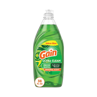 Dishwashing Liquid, Gain Original, 38 Oz Bottle, 8/carton (PGC74346)