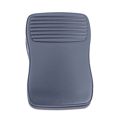 Universal Deluxe Recycled Cubicle Clips, 40 Sheet Capacity, Charcoal, 24/Pack (UNV08221)