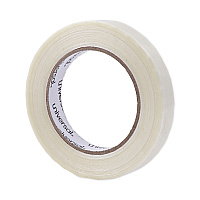 Universal 120# Utility Grade Filament Tape, 3" Core, 18 mm x 54.8 m, Clear (UNV30018)