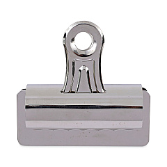 Universal Bulldog Clips, Jumbo, Nickel, 12/Pack (UNV31266)