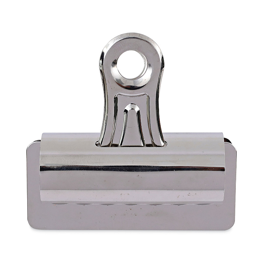 Universal Bulldog Clips, Jumbo, Nickel, 12/Pack (UNV31266)