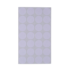 Universal Self-Adhesive Removable Color-Coding Labels, 0.75" dia, White, 28/Sheet, 36 Sheets/Pack (UNV40108)