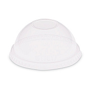 Solo Dome-Top Cold Cup Lids, Fits 2.5 oz to 9 oz Containers, Clear, Plastic, 2,500/Carton (SCCDL620)