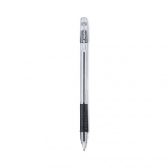 Pilot EasyTouch Ballpoint Pen, Stick, Fine 0.7 mm, Black Ink, Clear Barrel, Dozen (32001)