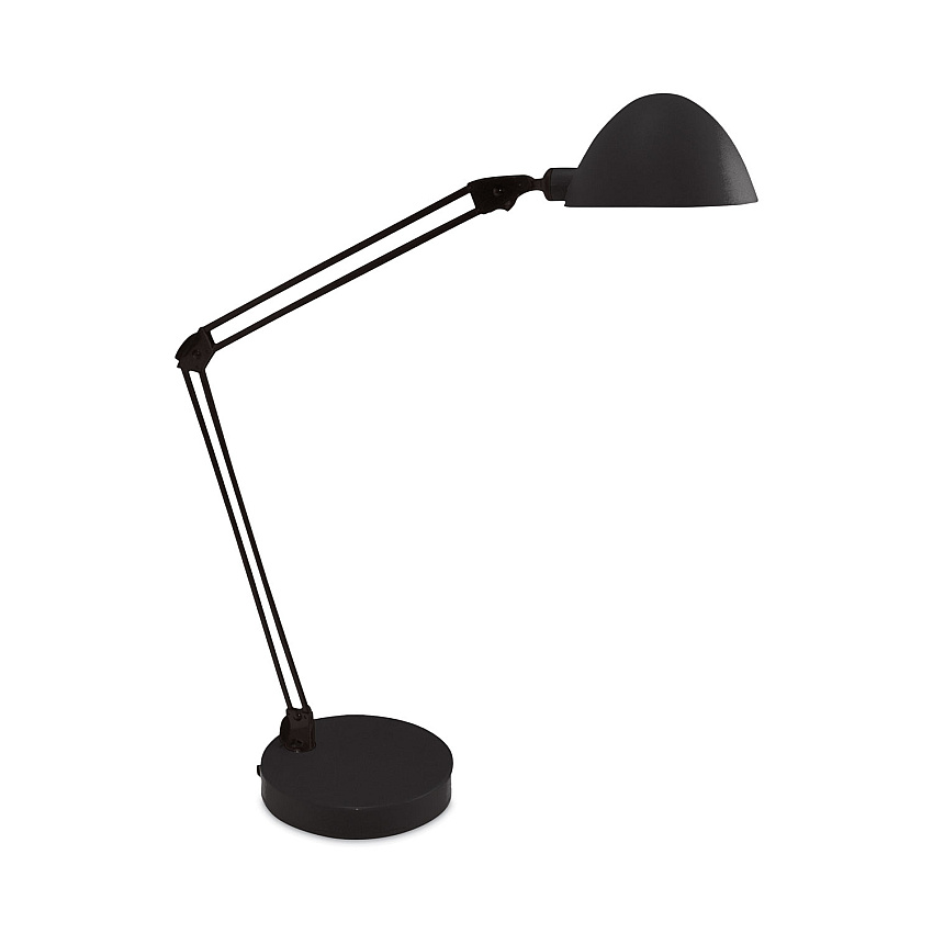 Ledu LED Desk and Task Lamp, 5W, 5.5w x 13.38d x 21.25h, Black (LEDL9142BK)