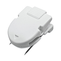 Advantus Wall Clips for Fabric Panels, 40 Sheet Capacity, White, 4/Pack (AVT75300)