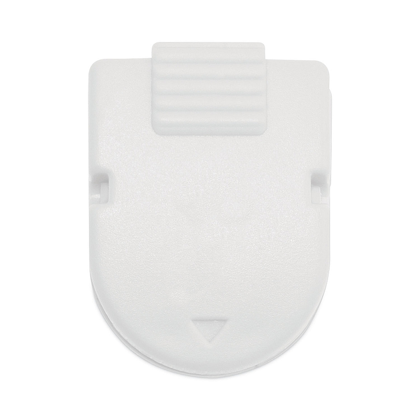 Advantus Magnetic/Adhesive Clips, 0.25" Jaw Capacity, White, 20/Box (AVT75356)