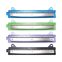 McGill 6-Sheet Trident Binder Punch, Three-Hole, 1/4" Holes, Assorted Colors (AVTMCG600AS)