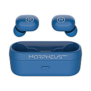 Morpheus 360 Spire True Wireless Earbuds Bluetooth In-Ear Headphones with Microphone, Island Blue (MHSTW1500L)