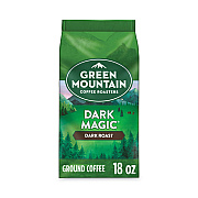 Green Mountain Coffee Roasters Roasters Roasters Dark Magic Ground Coffee, 18 oz Bag (GMT7134EA)