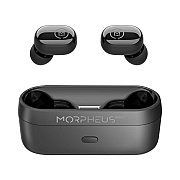 Morpheus 360 Spire True Wireless Earbuds Bluetooth In-Ear Headphones with Microphone, Pure Black (MHSTW1500B)