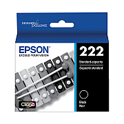 Epson T222120S (T222) Claria Ink, 165 Page-Yield, Black
