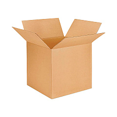 Universal Fixed-Depth Brown Corrugated Shipping Boxes, Regular Slotted Container (RSC), X-Large, 12" x 18" x 6", Brown Kraft, 25/Bundle (UNV18126)