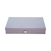 CONTROLTEK Heavy Duty Low Profile Cash Box, 6 Compartments, 11.5 x 8.2 x 2.2, Gray (CNK500126)