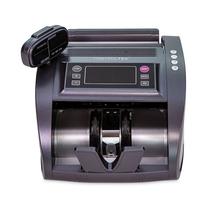 CONTROLTEK Bill Counter, 1,200 Bills/min, 11.41 x 9.45 x 8.66, Gray (CNK500137)