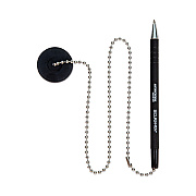 CONTROLTEK Antimicrobial Ballpoint Counter Pen, Medium, 1 mm, Black Ink, Black (CNK555564)