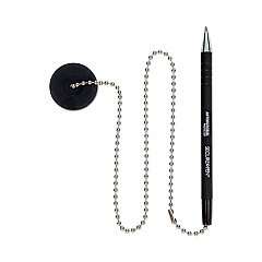 CONTROLTEK Antimicrobial Ballpoint Counter Pen, Medium, 1 mm, Black Ink, Black (CNK555564)